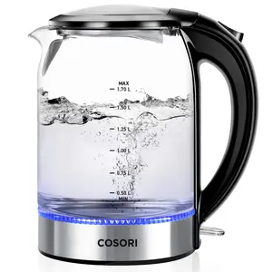 COSORI CO171 Electric Kettle 1.8QT Speed-Boil, Auto Shut-Off, Boil-Dry Protection, LED Indicator, BPA-Free,Thermo Pot Household Appliances