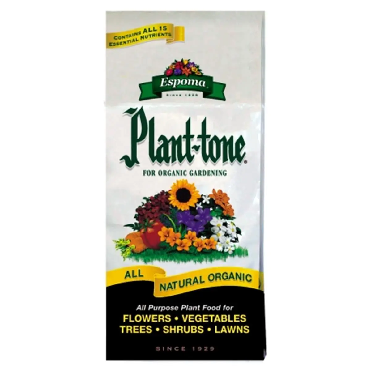 Espoma PT4 4 Lbs Plant-tone Organic 5-3-3 Plant Food, Outdoor Garden, All-Natural, Nutrient Boost