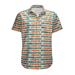 Miami Hurricanes Men’s Team Set Button Up