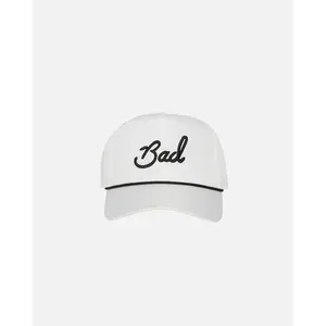 "Bad" Rope Golf Hat - White