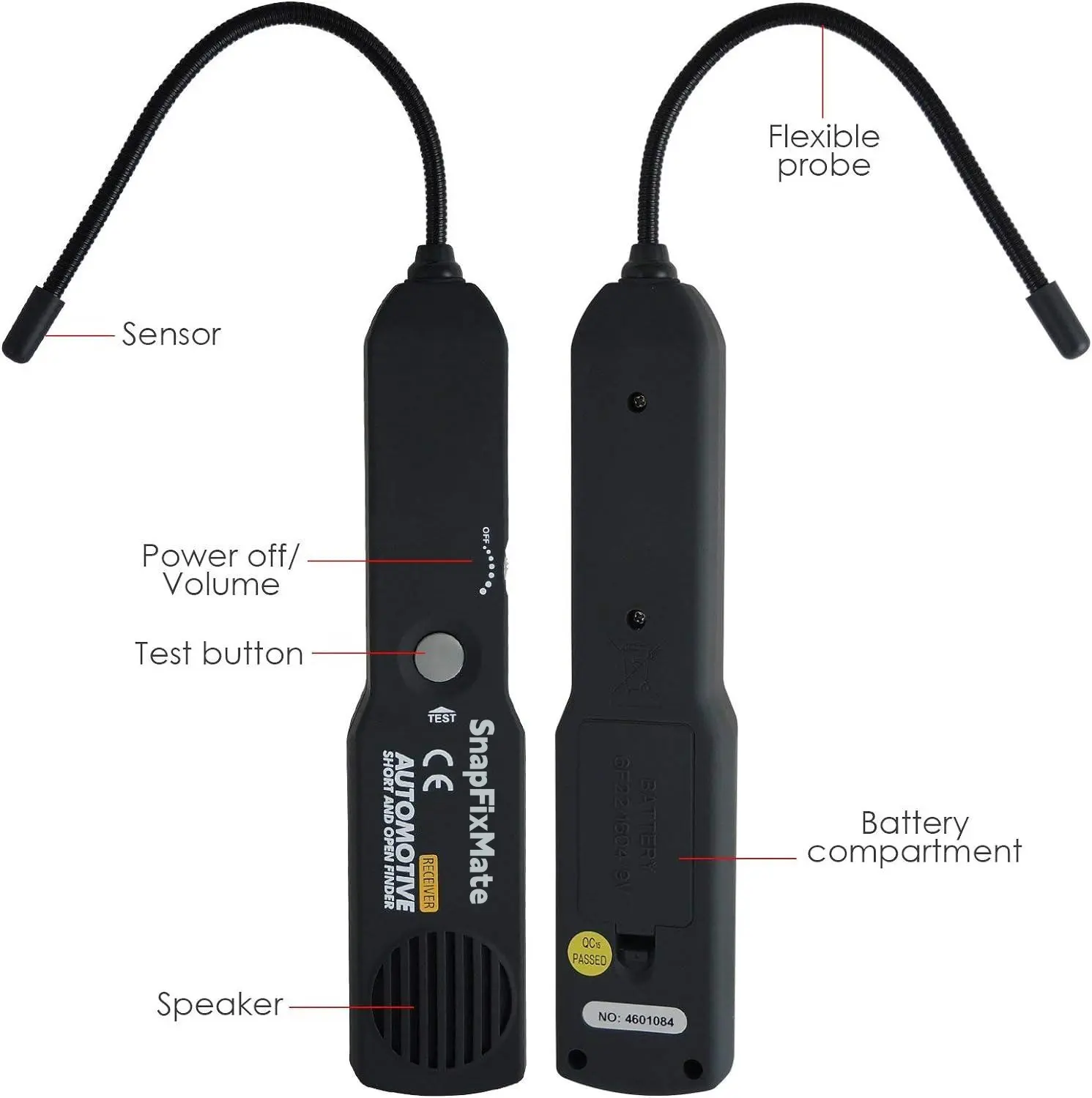 GJANSH em415Pro broken wire detector tool Automotive car electrical open and short circuit finder tester,Precise line finder for home wall line finding,Wire Repair,tone generator cable line breaker fault finder, Gifts for Men Christmas, Gifts for Dad
