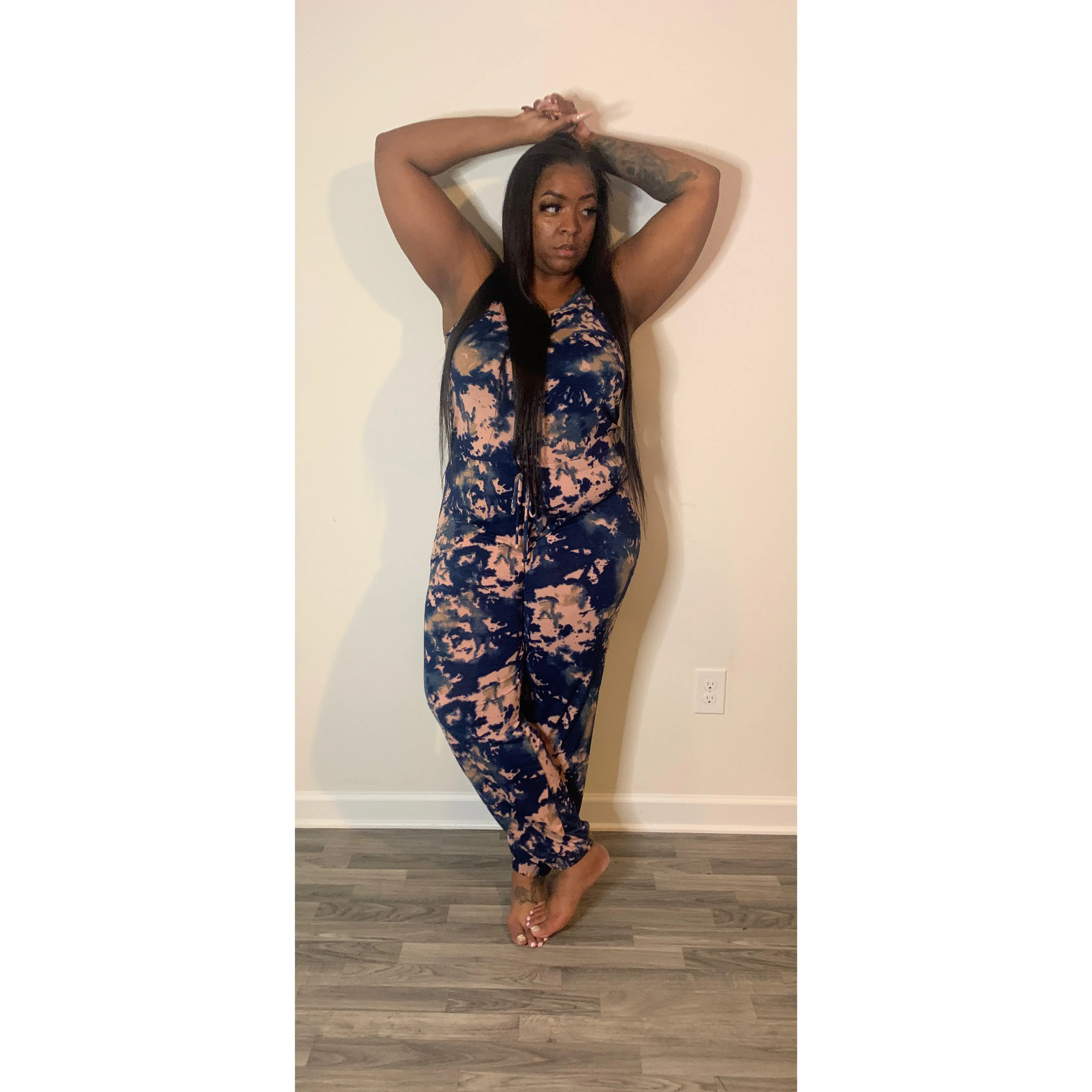 Doubt Me Jumpsuit Set