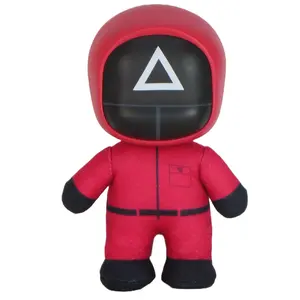 Squid Game - Masked Soldier (Triangle) Figurekey Plush 4.5" H