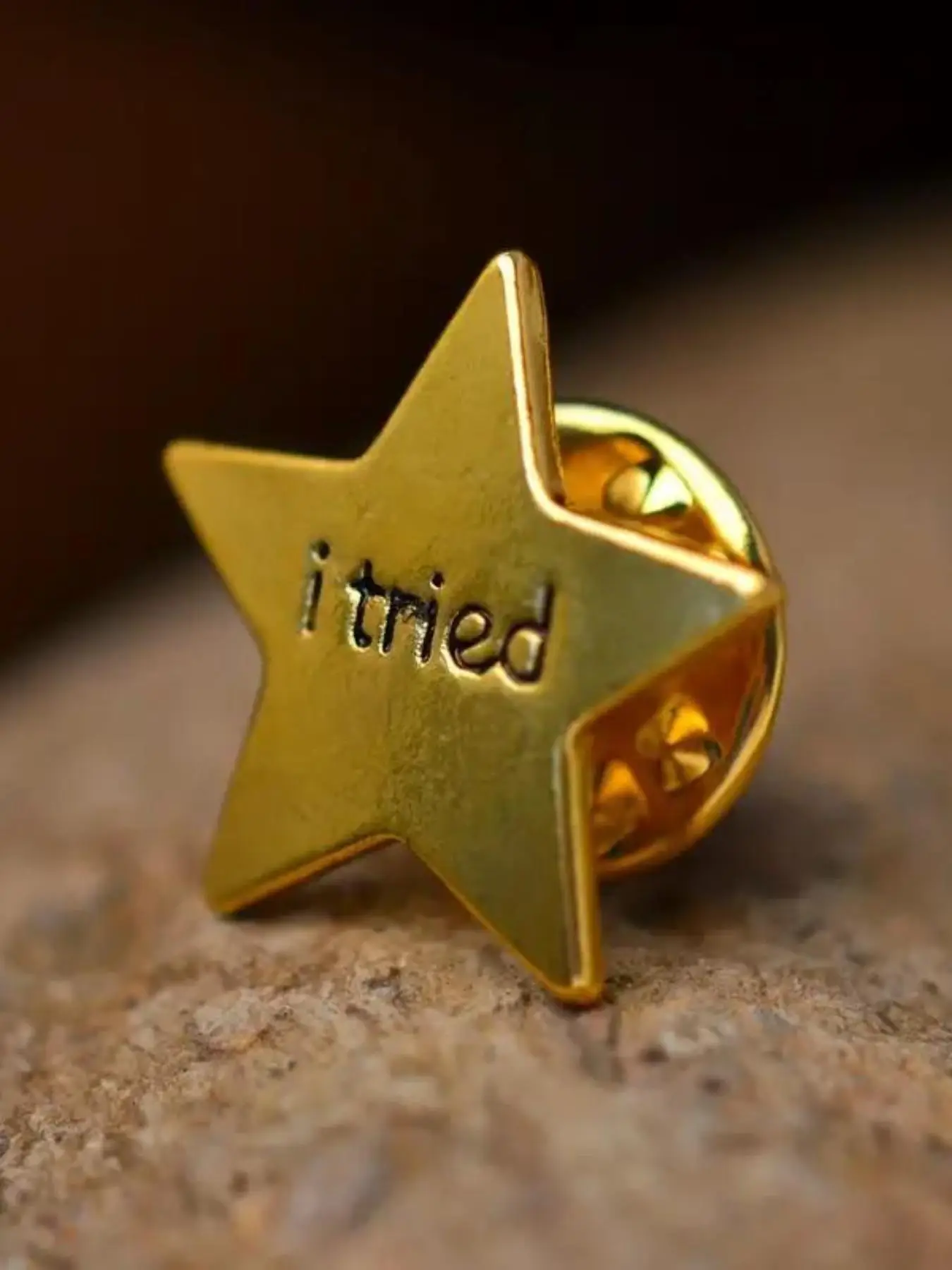 Star & Letter Design Brooch, Cute Clothes Brooch for Women & Men for Party, Daily Clothing Decor, Trendy All-match & Exquisite Brooch for Birthday Gif