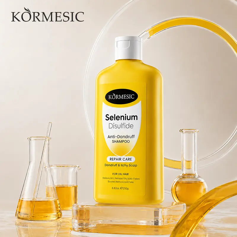 [NEW] KORMESIC Selenium Disulfide Anti-Dandruff Shampoo | Oil Control Refreshing Shampoo for Oily Itchy Flaky Scalp | Relieve Scalp Redness & Prevent Recurring Dandruff for Men Women