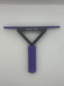 Large Purple And Black Pakzs Ultimate Grooming Comb