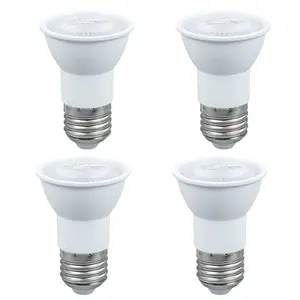 4 Pack PAR16 LED Flood Light Bulb 5.5W 50 Watt Equivalent 500 Lumens Dimmable E26 5000K Daylight LED Flood Light Bulbs for Security Led Spotlight Indoor Led Recessed Light Bulbs