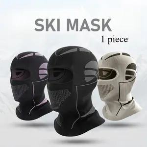 Ski Face Mask, Ski Masks, Premium Ski Mask, Thermal Ski Mask, Cycling Full Balaclava, Windproof and Warm Neck Gaiter, Breathable Mesh Ventilation Design, Unisex Motorcycle Neck Gaiter, Suitable for Outdoor Skiing, Cycling, and Outdoor Work