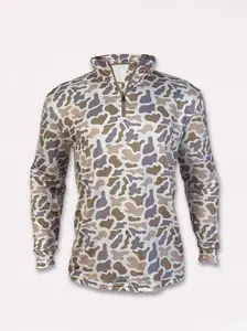 Realtree Camo Long Sleeve Zip | Tactical Outdoor Hoodie | Hunting & Camping Wear