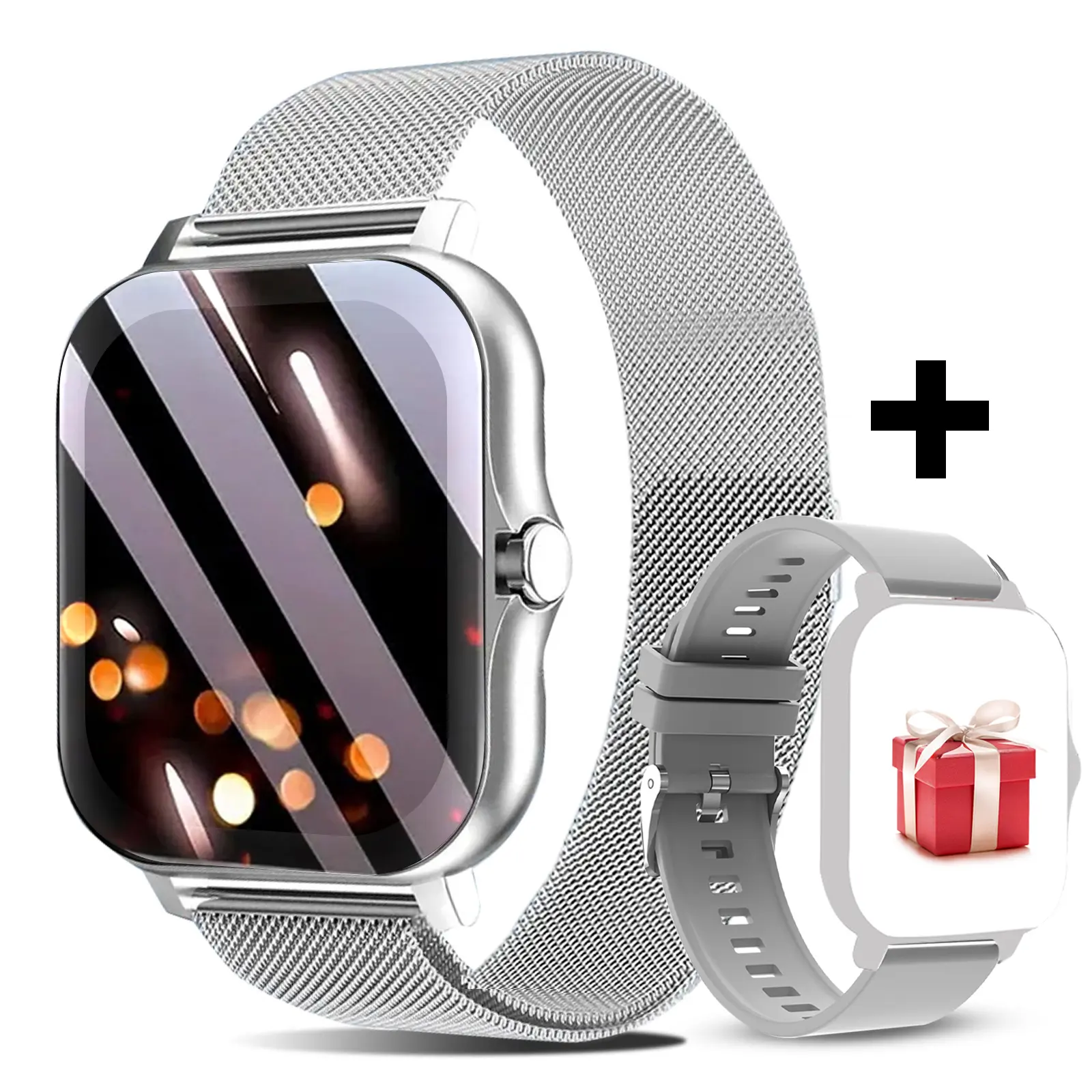 Silver - Magnetic Strap