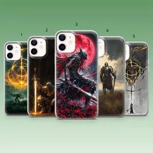 Elden Ring Phone Case Dark Fantasy Gaming Cover Compatible with iPhone X, 11, 12, 13, 14, 15, 16, 17 & more