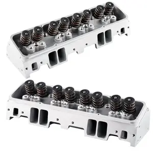 Summervibes VEVOR Engine Cylinder Head Assembly Replacement, Aluminum Engine Cylinder Head Kit, Compatible with Small Block Chevrolet Engines, SBC 327/ 350/ 383, Corvette, Camaro, Z06