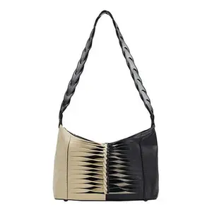 Patricia Nash Milo Twisted Braid Leather Shoulder Bag