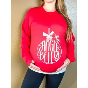 Christmas Pregnancy Shirt, Jingle Belly Maternity Sweatshirt, Pregnancy Announcement Shirts, Funny Holiday Pregnancy Announcement Shirt