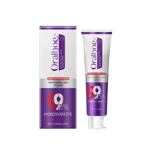 Oralhoe Yellowing toothpaste Mild Ingredients Anti-Tooth Yellow Tooth Stain Protection Enamel Cleaning Care Toothpaste