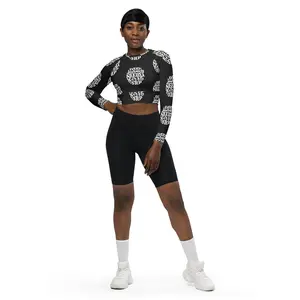 Journey Affirmation Recycled Long-Sleeve Crop To[
