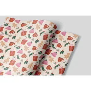 Premium Birthday Wrapping Paper - High-Quality Materials, Eco-Friendly, Made in the USA - 3 Sheets, 20x29 in