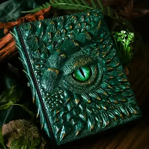 New 1pc, Green Dragon's Eye Binder Notebook, School Supplies, Back To School, Notebook, Libretas, Notebooks For School, Notebooks, Aesthetic School Supplies, School, Book