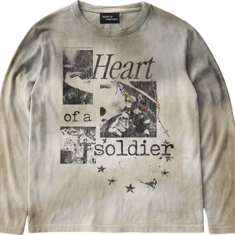 Men's Untraveled Gem Long-Sleeve Hoodie, Menswear Casual Top for Daily Wear