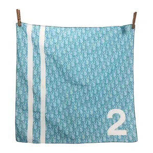 Pre-owned Dior Cotton Small Leather Goods Scarf