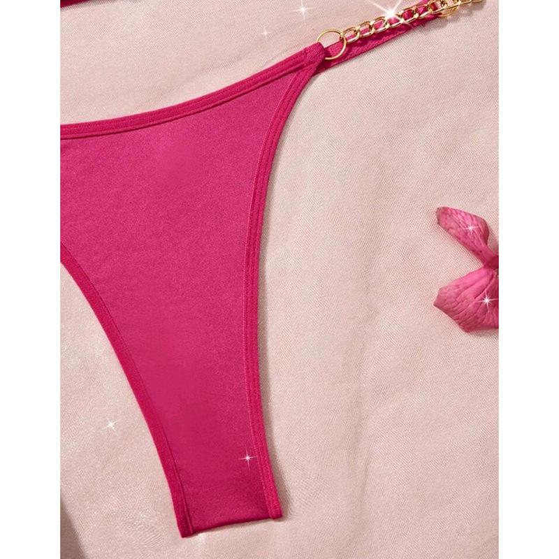 Cross-border Foreign Trade Autumn New Arrival Romantic French Style Sexy Heart-shaped Strap Temptation Lingerie for Women