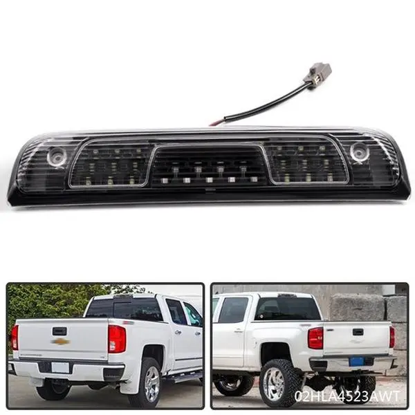 G-PLUS Third Brake Light Fit For 14-18 Silverado GMC Sierra 1500 2500 Rear 3rd Brake Cargo Led Tail Light Third Brake Light