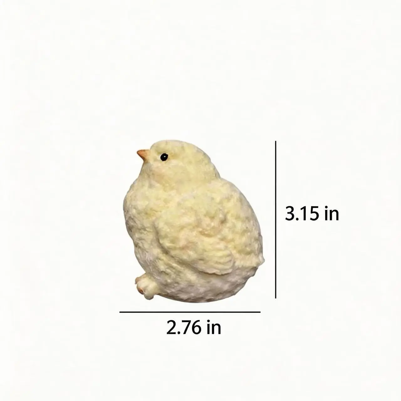 3.15 inches Big Chick 【Fuzzy Plush】