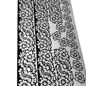 Henna Stencils Complete Set DS2 Palm Feet Fingers Design for Temporary Henna Tattoos Unique Patterns