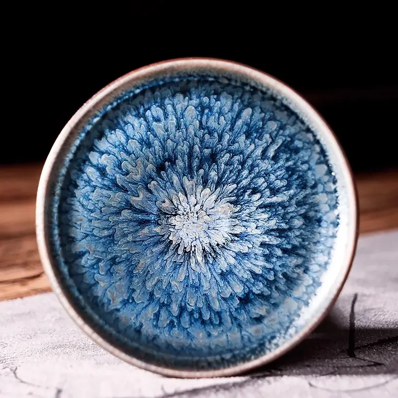 Glacier Jian Zhan Tenmoku Tea Cup