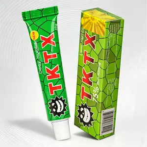 TKTX Tattoo Numbing Cream-Green 75% Limited Edition-For Painless Tattooing-Very Strong Tattoo External Cream 10g