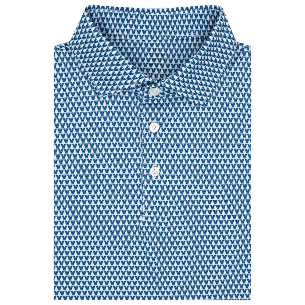 The Villanova Wildcats Men's Short Sleeve Collegiate Polo, Polo 3D Golf Unisex, Polo 3D Style Polo Unisex