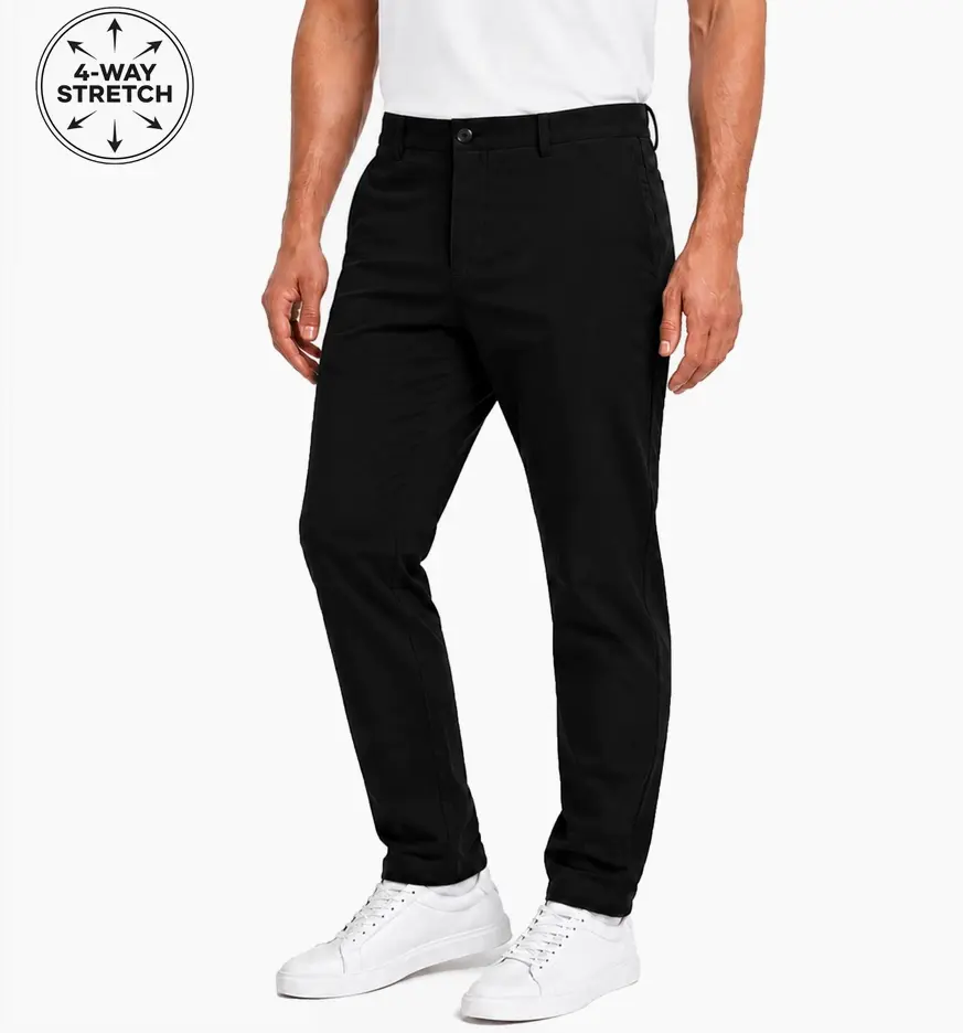 Men's Super Stretch Slim Fit  Pants – 31-Inch Inseam