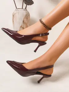 2026 Women's New High Heel Sandals, Comfortable and Lightweight, Pointed Toe, Buckle Design, Ideal for Daily Wear, Parties, Elegant Ladies Shoes