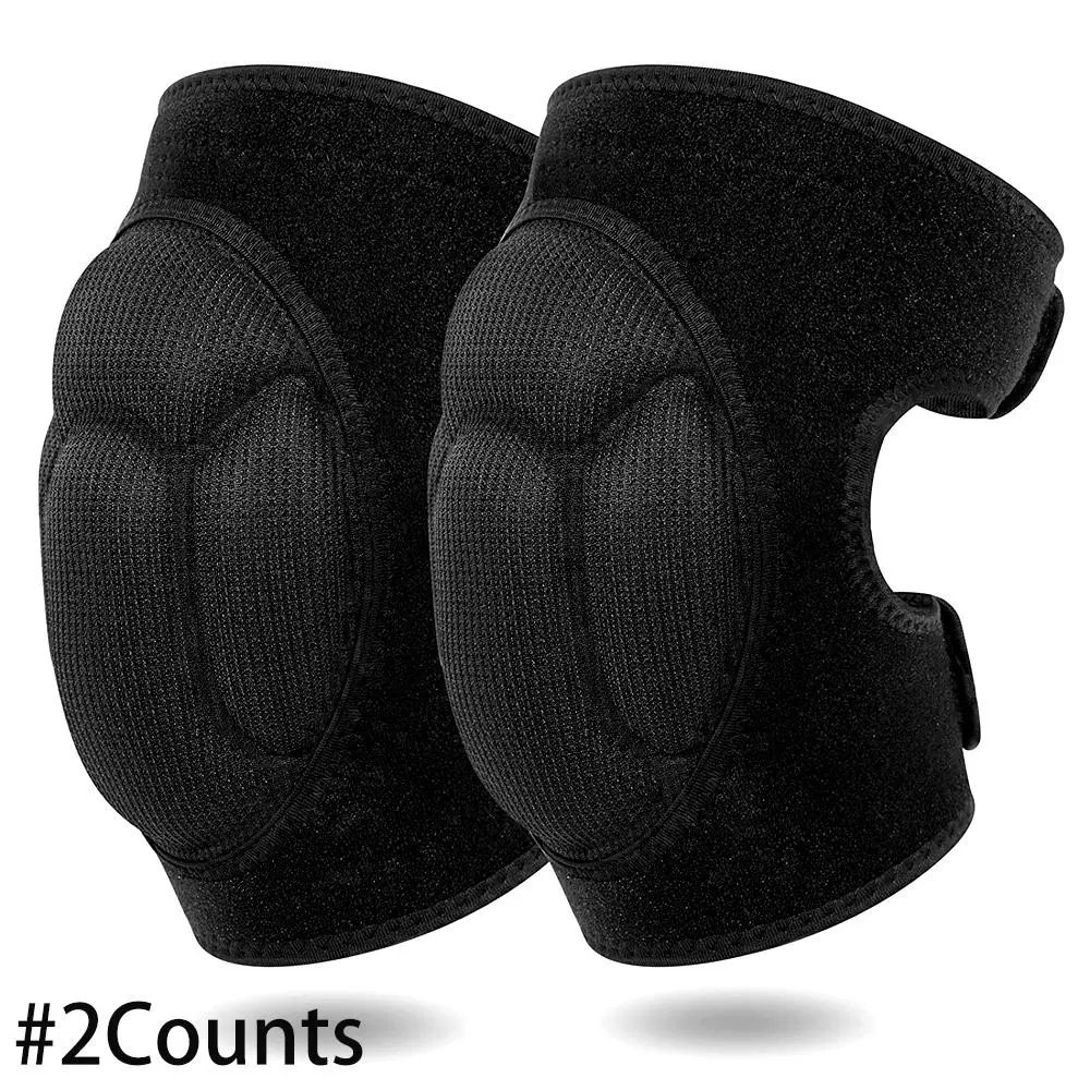 Knee Pads, 1 Pair Thick Eva Foam Knee Brace, Adjustable Straps Knee Support for Gardening, Cleaning, Construction, Yoga, Dance, Workout, Construction Gear, Knee Pads Knees, Knee Pads Tool Safety