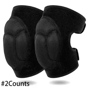 Knee Pads, 1 Pair Thick Eva Foam Knee Brace, Adjustable Straps Knee Support for Gardening, Cleaning, Construction, Yoga, Dance, Workout, Knee Pads Tool Safety