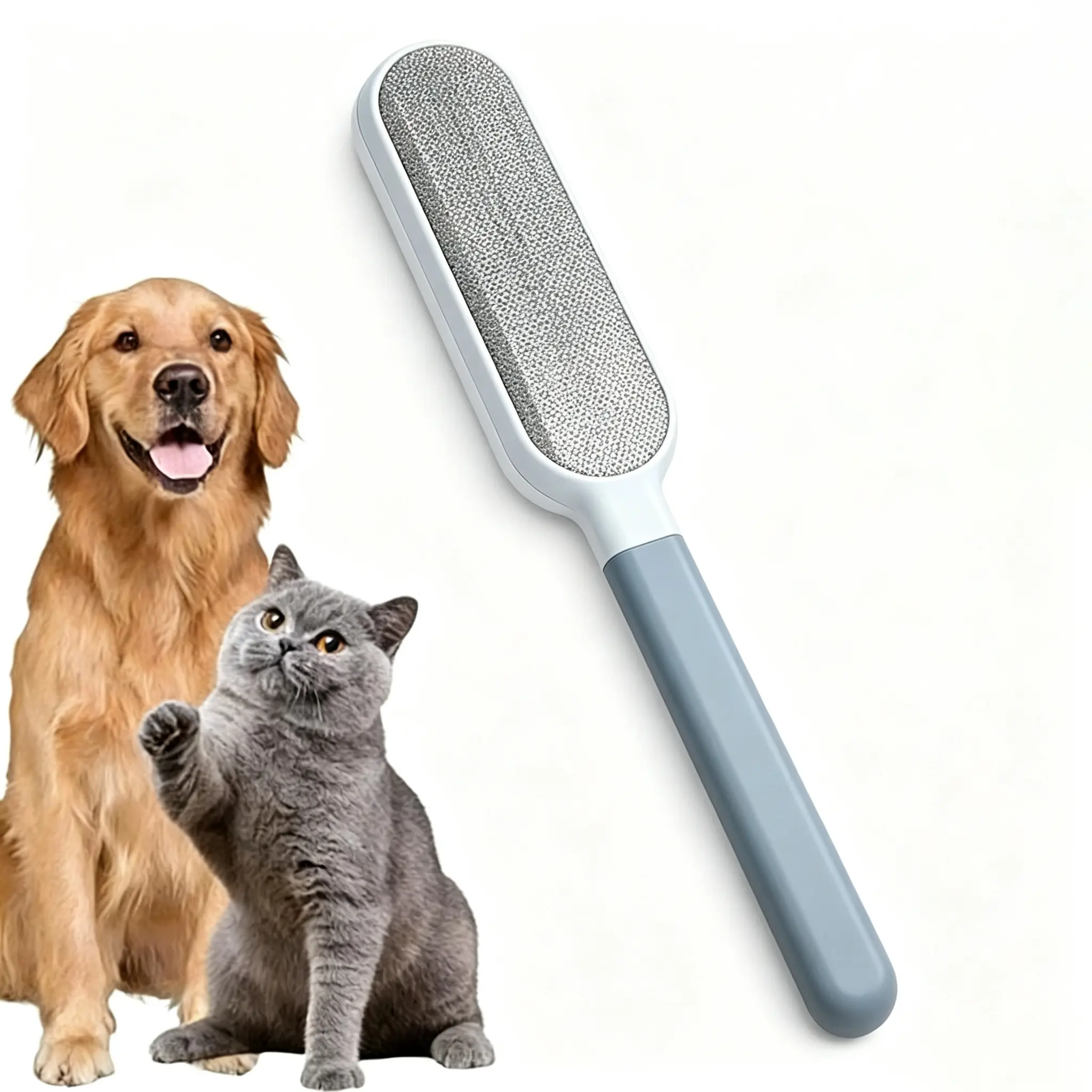 Static Pet Hair Remover Brush - Reusable Home Care Duster with Hair-Removing Function & Reusability for Furniture, Sofas, Removes Hair
