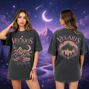 Velaris Shirt, ACOTAR Comfort Colors T-shirt, City Of Starlight, Night Court T-shirt, Rhysand Quotes, Sarah J Maas Apparel, Book Lover Gift