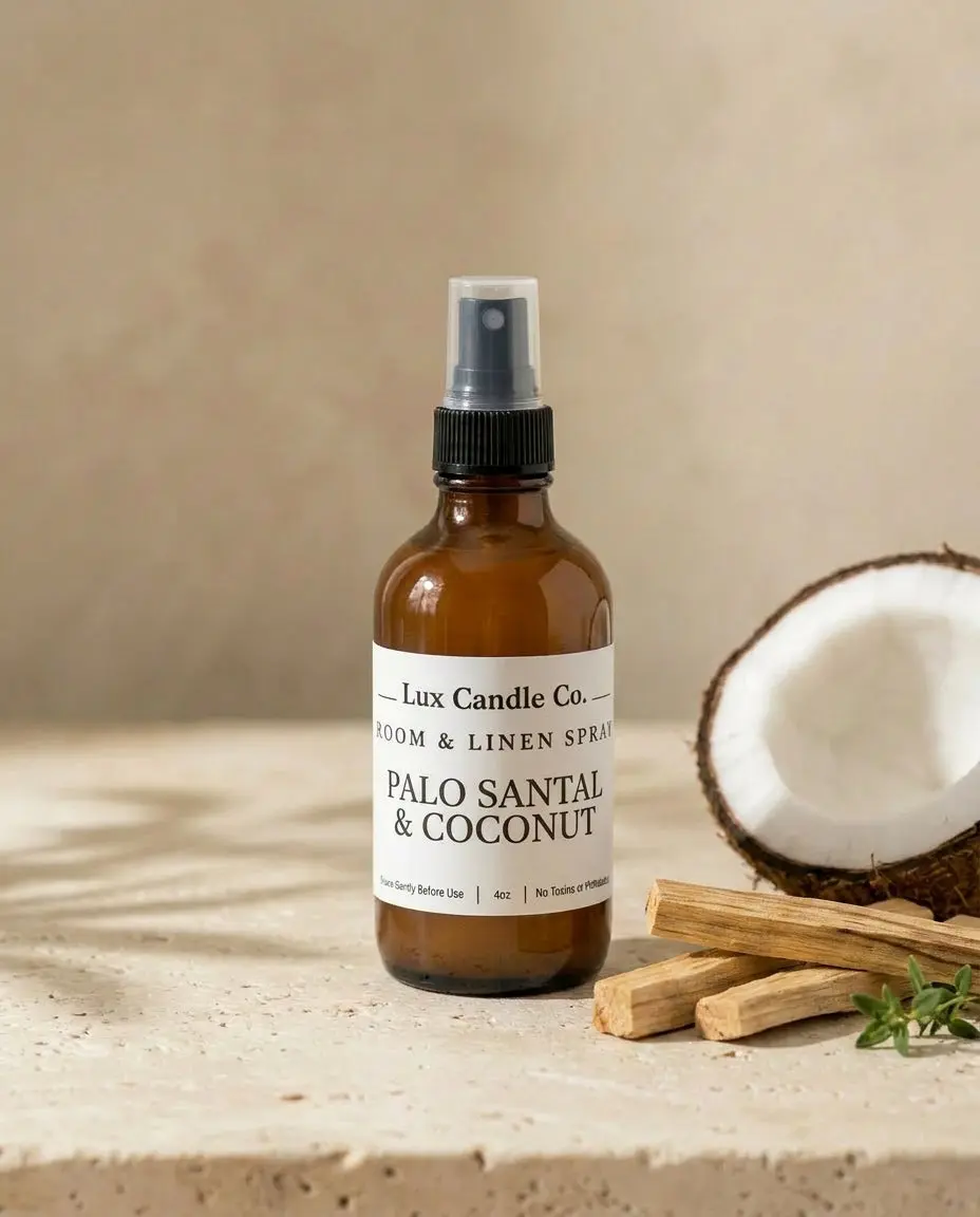 Palo Santal & Coconut Room & Linen Spray