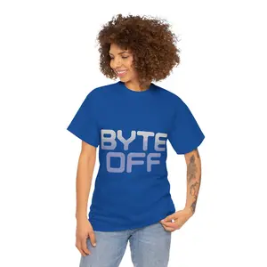 Dustin S.t.r a.n.g.e.r. T.h.i.n.g.s style - Byte Off | T Shirt| Tech Humor Graphic Shirt, Unisex T-Shirt, Programmer Gift, Computer Science Shirt, Geeky Tee, Funny Coding Top