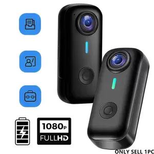 Magnetic 1080P Sports Camera Ultra-Light Portable Action Cam for Continuous Video Recording & Photo Capture, Ideal for Hiking, Travel, Interviews & Personal Vlogging
