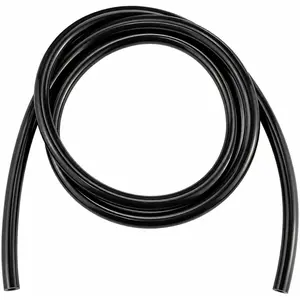 5FT ID 1/4" (6mm) High Temperature Silicone Vacuum Tubing Hose 130PSI Max Pressure Black