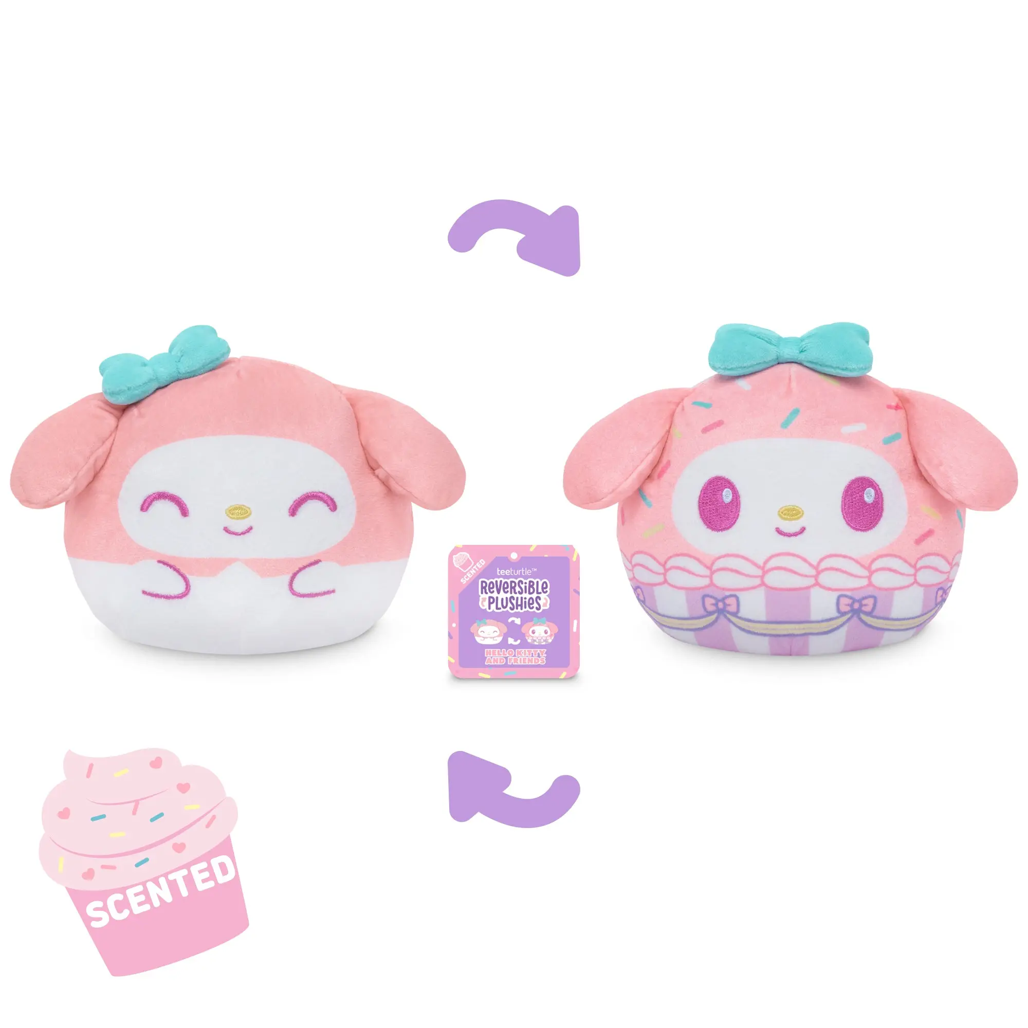 My Melody Cupcake 4" Cupcake-Scented Reversible Plushie My Melody Cupcake 4" Cupcake-Scented Reversible Plushie