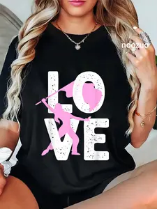 100% Cotton Unisex Cool Color Guard For Women Girls Marching Band Flag Sabre T-Shirt Casual Top