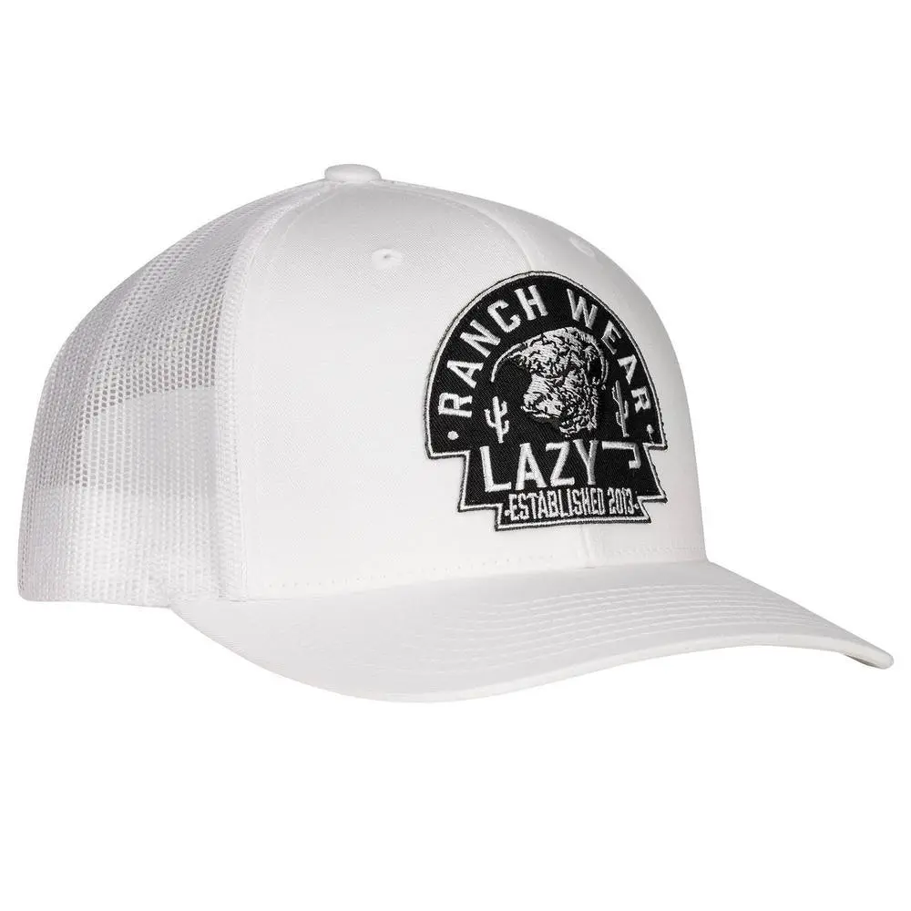 Structured Trucker Hat, Mid-Profile Western Style Cap with Arrowhead Design, Breathable Mesh, Adjustable Snapback, Snapback Trucker Hats, Structured Hat