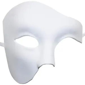 Mens mask masquerade mask phantom of the opera half face mask
