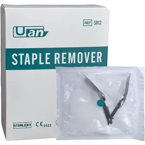 Skin Staple Removal Kit Includes Staple Remover and Gauze Sponge Steriled Ideal for Hospitals and Clinics
