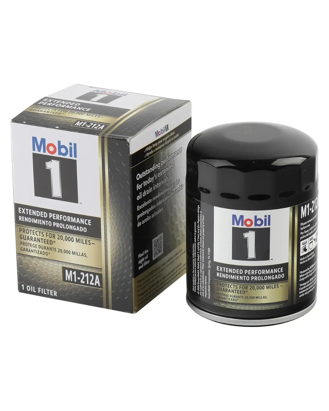 Mobil 1 M1-212A Extended Performance Oil Filter Synthetic Fiber 1 Pack