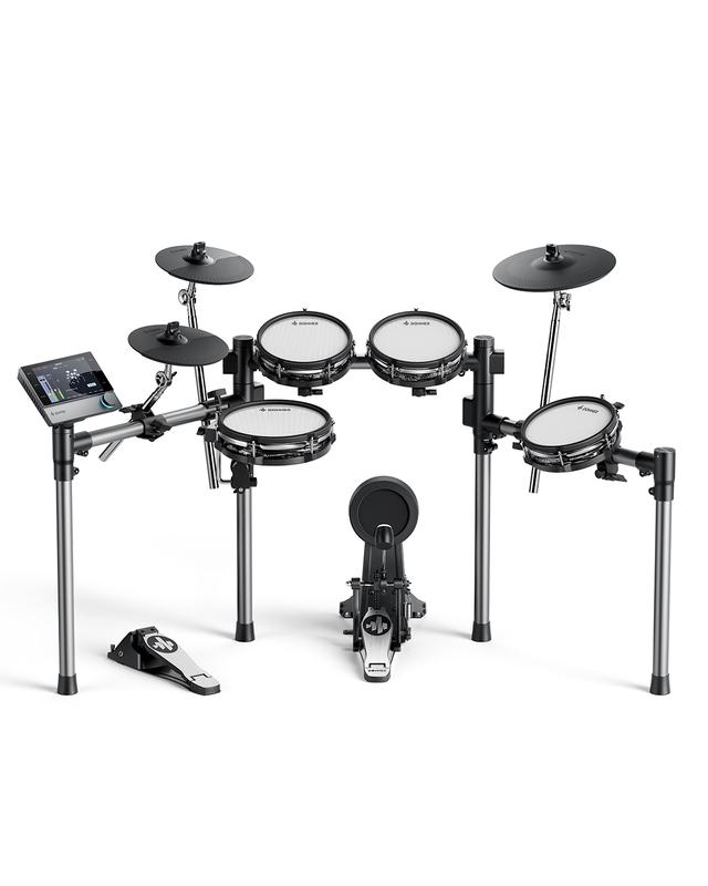 Donner Beat 5-Drum 3-Cymbal Electronic Drum Set with Touch Screen for Pros