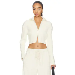 LIONESS Priority Knit Cardigan in Cream
