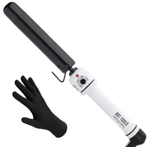 HOT TOOLS Pro Artist Nano Ceramic Curling Wand | For Smooth, Shiny Hair (1-1/4 in)